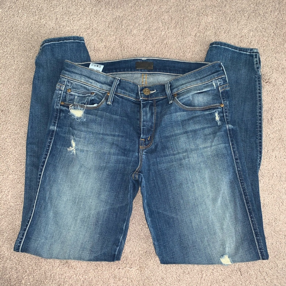 MOTHER jeans: The Vamp in Rough it Up - Picture 2 of 6
